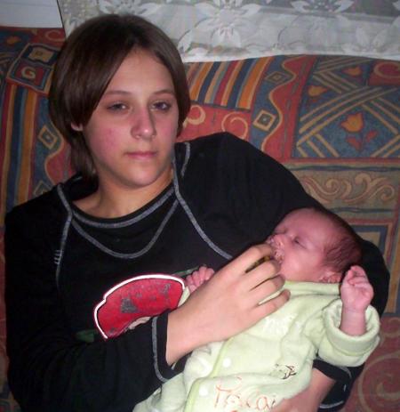 voila encore une filleul mais une fille